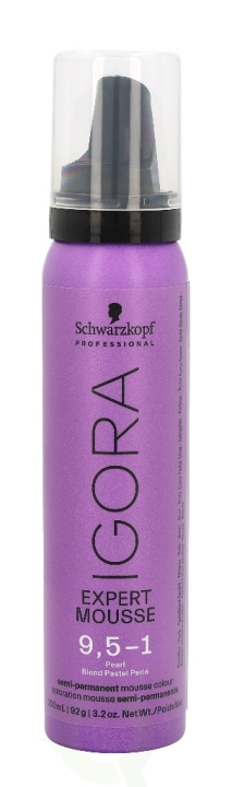 Schwarzkopf Igora Expert Mousse 9.5 100 ml 1 Pearl i gruppen SKØNHED & HELSE / Hår og styling / Hårpleje / Hårfarve / Hårfarve & Farve bombe hos TP E-commerce Nordic AB (C92234)