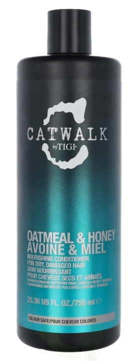 TIGI Catwalk Oatmeal & Honey Conditioner 750 ml i gruppen SKØNHED & HELSE / Hår og styling / Hårpleje / Balsam hos TP E-commerce Nordic AB (C92236)