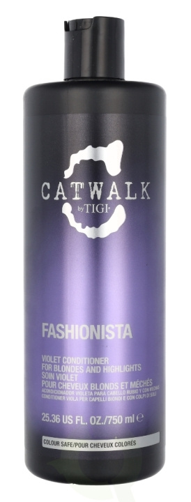 TIGI Catwalk Fashionista Violet Conditioner 750 ml i gruppen SKØNHED & HELSE / Hår og styling / Hårpleje / Balsam hos TP E-commerce Nordic AB (C92239)