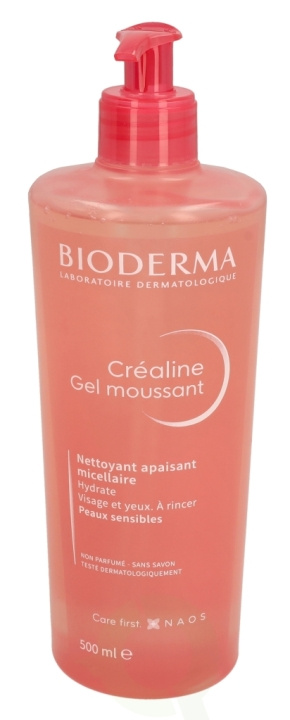 Bioderma Crealine Gel Moussant 500 ml i gruppen SKØNHED & HELSE / Hudpleje / Ansigt / Rengøring hos TP E-commerce Nordic AB (C92286)