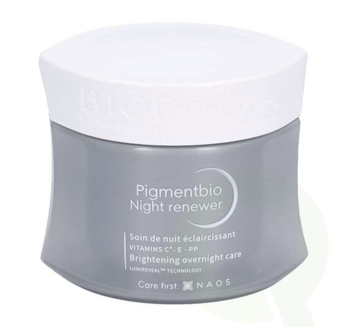 Bioderma Pigmentbio Night Renewer Brightening Overnight Care 50 ml i gruppen SKØNHED & HELSE / Hudpleje / Ansigt / Ansigtscreme hos TP E-commerce Nordic AB (C92289)