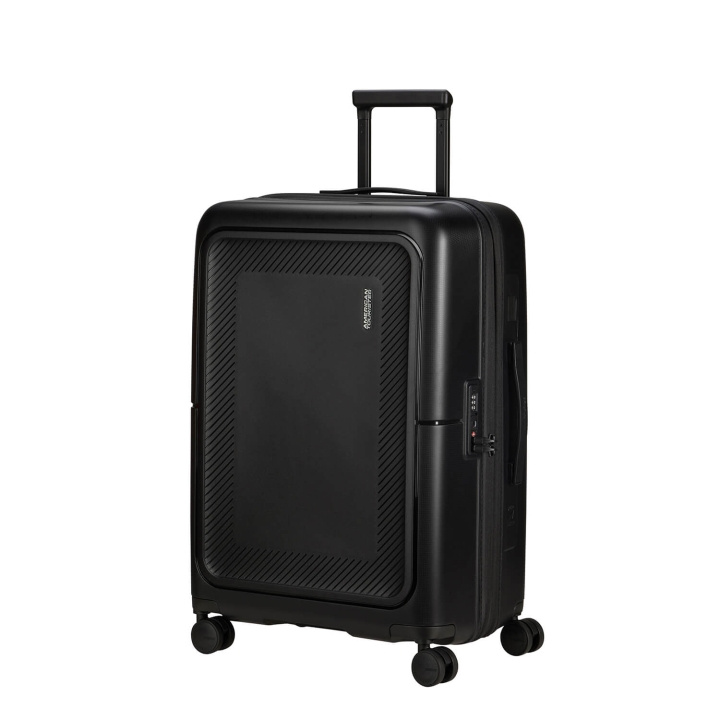 American Tourister Kuffert DashPop Spinner 67/24 True Black i gruppen SPORT, FRITID & HOBBY / Rejsetilbehør / Rejsetasker hos TP E-commerce Nordic AB (C92327)