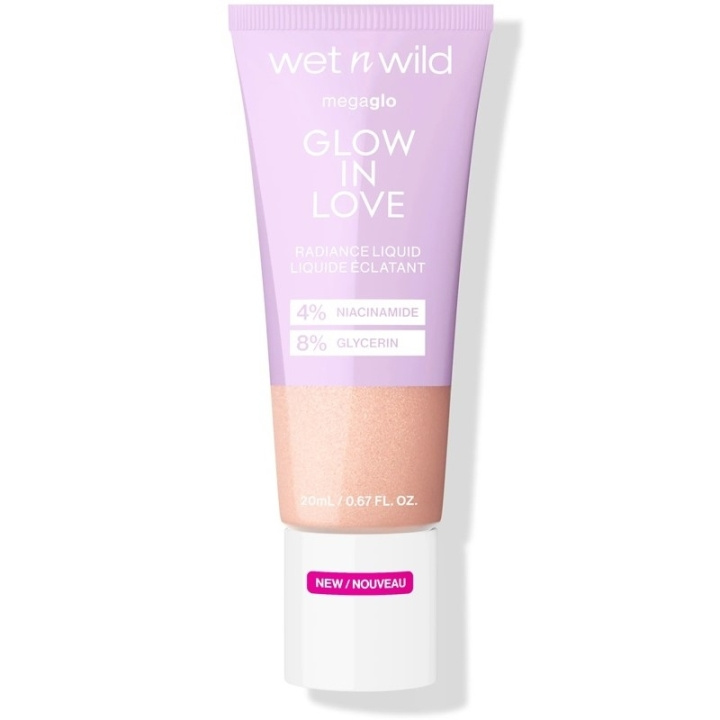 Wet n Wild Mega Glo Glow in Love Radiance Liquid 20ml i gruppen SKØNHED & HELSE / Makeup / Makeup ansigt / Rouge / Bronzer hos TP E-commerce Nordic AB (C92366)