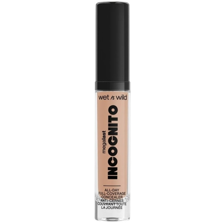 Wet n Wild MegaLast Incognito AllDay Full Coverage Concealer 5.5ml - Light Honey i gruppen SKØNHED & HELSE / Makeup / Makeup ansigt / Concealer hos TP E-commerce Nordic AB (C92379)