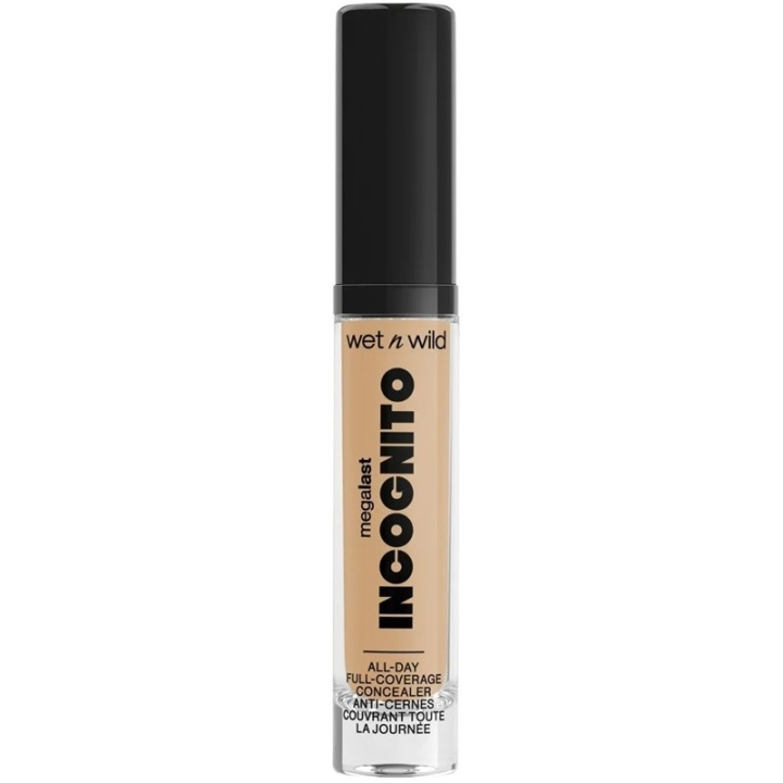 Wet n Wild MegaLast Incognito AllDay Full Coverage Concealer 5.5ml - Medium Honey i gruppen SKØNHED & HELSE / Makeup / Makeup ansigt / Concealer hos TP E-commerce Nordic AB (C92383)