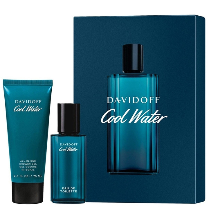 Davidoff Giftset Davidoff Cool Water for Men Edt 40ml + Shower Gel 75ml i gruppen SKØNHED & HELSE / Gaveæske / Gaveæske til ham hos TP E-commerce Nordic AB (C92393)