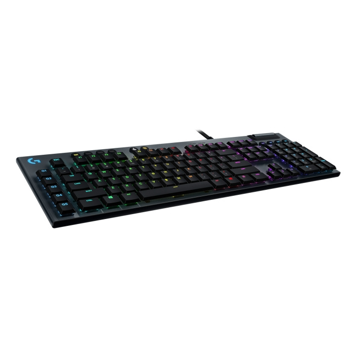 Logitech G815 LIGHTSYNC RGB mekanisk gamingtastatur - GL Tactile - CARBON - PAN - NORDIC i gruppen COMPUTERTILBEHØR / GAMING / Tastatur hos TP E-commerce Nordic AB (C92420)