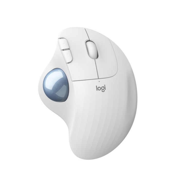 Logitech ERGO M575 - Offwhite - 2.4GHZ/BT i gruppen COMPUTERTILBEHØR / Mus og tastatur / Mus / Ledningsfri hos TP E-commerce Nordic AB (C92446)