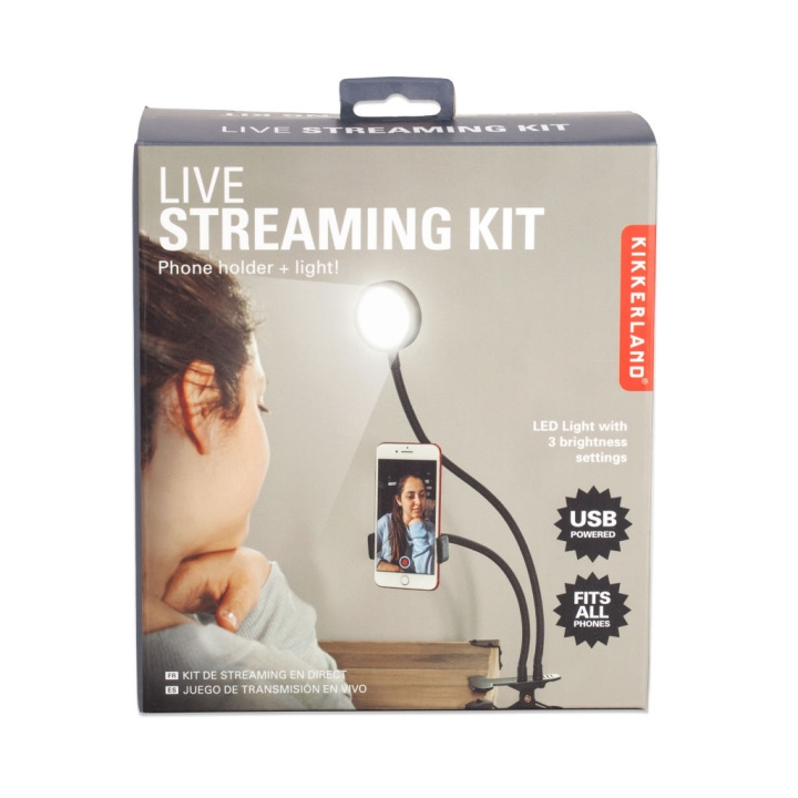 Kikkerland Kit til livestreaming (US190-EU) i gruppen COMPUTERTILBEHØR / GAMING / Gaming tilbehør hos TP E-commerce Nordic AB (C92483)