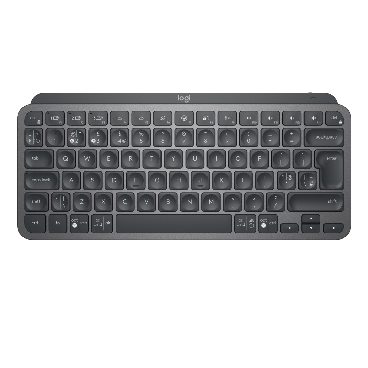 Logitech MX Keys Mini Minimalistisk trådløst oplyst tastatur - nordisk layout i gruppen COMPUTERTILBEHØR / Mus og tastatur / Tastatur / Ledningsfri hos TP E-commerce Nordic AB (C92501)