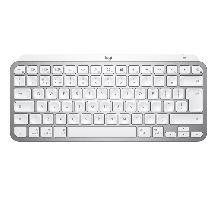 Logitech MX Keys Mini For Mac Minimalist Wireless Illuminated Keyboard - nordisk layout i gruppen COMPUTERTILBEHØR / Mus og tastatur / Tastatur / Ledningsfri hos TP E-commerce Nordic AB (C92503)