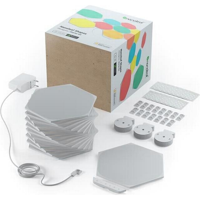 Nanoleaf Shapes - Hexagons Starter Kit - 15 paneler i gruppen HJEM, HUS & HAVE / Smart hjem / Smart home systemer hos TP E-commerce Nordic AB (C92553)