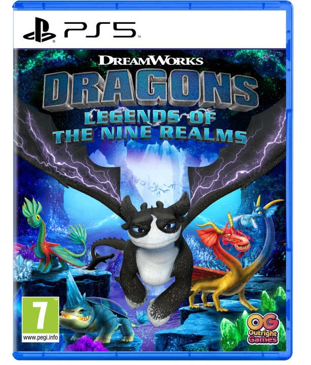 Outright Games DreamWorks Dragons: Legends of The Nine Realms i gruppen HJEMMEELEKTRONIK / Spilkonsoller og tilbehør / Sony PlayStation 5 / Spil hos TP E-commerce Nordic AB (C92577)