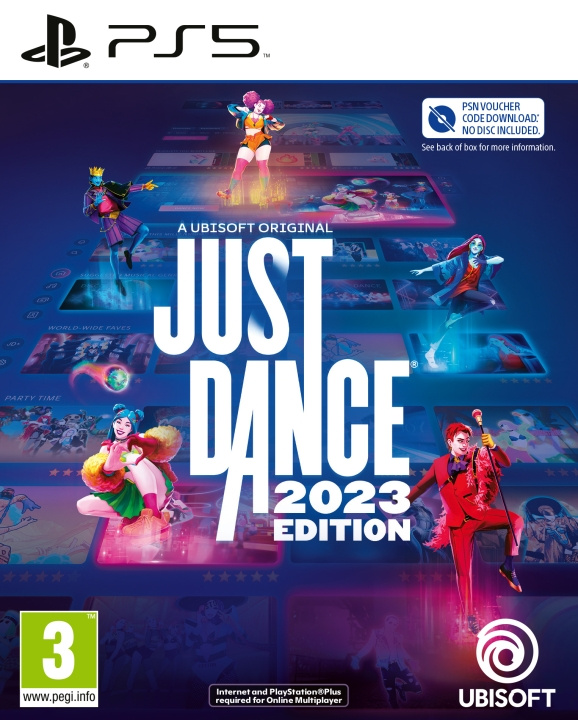 Ubisoft Just Dance 2023 Edition (kode i en boks) i gruppen HJEMMEELEKTRONIK / Spilkonsoller og tilbehør / Sony PlayStation 5 hos TP E-commerce Nordic AB (C92610)