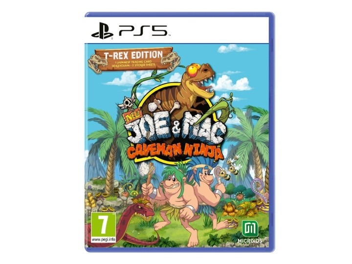 Microids New Joe & Mac: Caveman Ninja (Limited Edition) i gruppen HJEMMEELEKTRONIK / Spilkonsoller og tilbehør / Sony PlayStation 5 hos TP E-commerce Nordic AB (C92654)