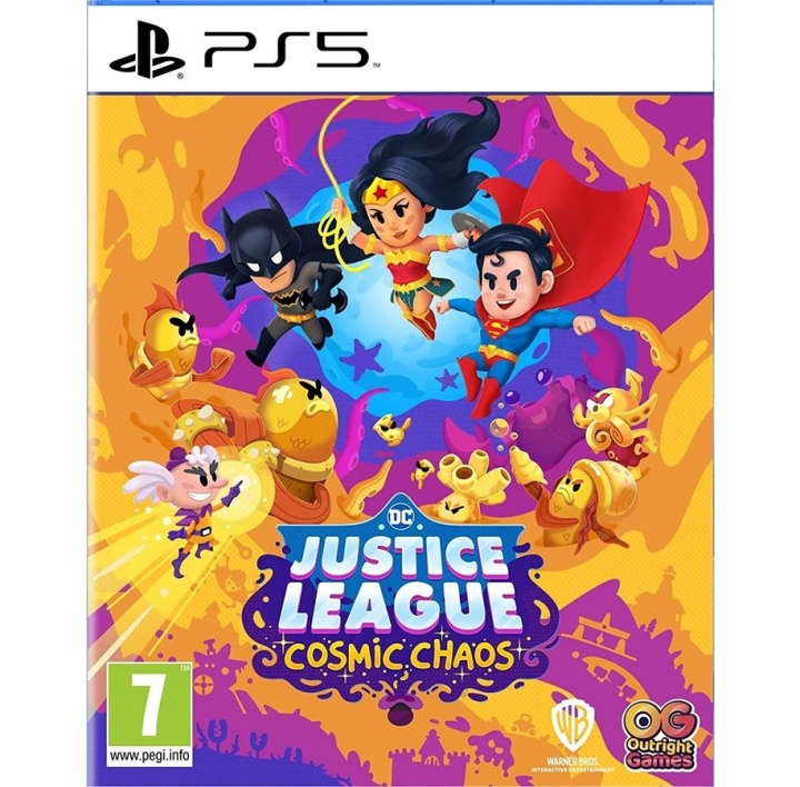 Outright Games DC\'s Justice League: Cosmic Chaos i gruppen HJEMMEELEKTRONIK / Spilkonsoller og tilbehør / Sony PlayStation 5 / Spil hos TP E-commerce Nordic AB (C92677)