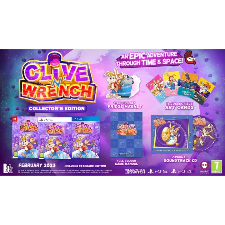 Clive \'N\' Wrench (Collector Edition) i gruppen HJEMMEELEKTRONIK / Spilkonsoller og tilbehør / Sony PlayStation 5 / Spil hos TP E-commerce Nordic AB (C92685)