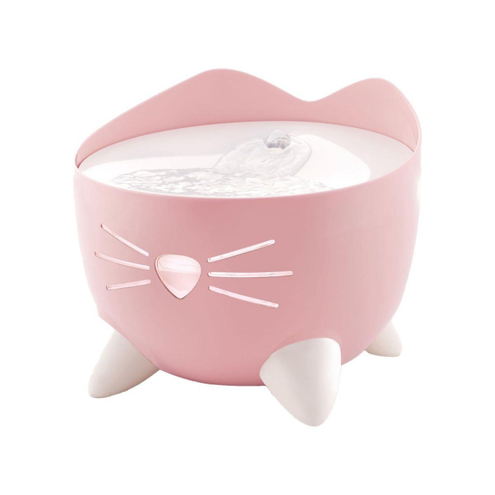 catit Fountain Pixi 2,5L Pink - (785.0481) i gruppen HJEM, HUS & HAVE / Tilbehør til dyr / Kat hos TP E-commerce Nordic AB (C92704)