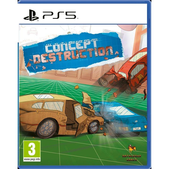 Red Art Games Koncept Destruktion i gruppen HJEMMEELEKTRONIK / Spilkonsoller og tilbehør / Sony PlayStation 5 hos TP E-commerce Nordic AB (C92725)