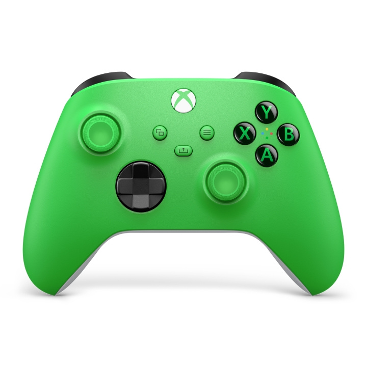 Microsoft Xbox X trådløs controller Velocity Green i gruppen HJEMMEELEKTRONIK / Spilkonsoller og tilbehør / Xbox Series X hos TP E-commerce Nordic AB (C92733)