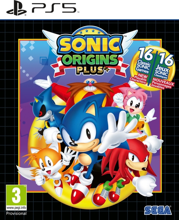 Sega Sonic Origins Plus i gruppen HJEMMEELEKTRONIK / Spilkonsoller og tilbehør / Sony PlayStation 5 hos TP E-commerce Nordic AB (C92889)