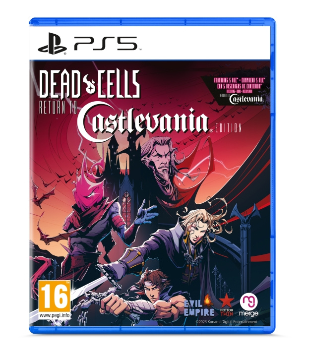 Mergegames Dead Cells - Return to Castlevania Edition i gruppen HJEMMEELEKTRONIK / Spilkonsoller og tilbehør / Sony PlayStation 5 hos TP E-commerce Nordic AB (C92901)