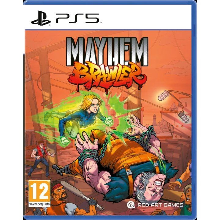 Red Art Games Mayhem Brawler i gruppen HJEMMEELEKTRONIK / Spilkonsoller og tilbehør / Sony PlayStation 5 / Spil hos TP E-commerce Nordic AB (C92902)