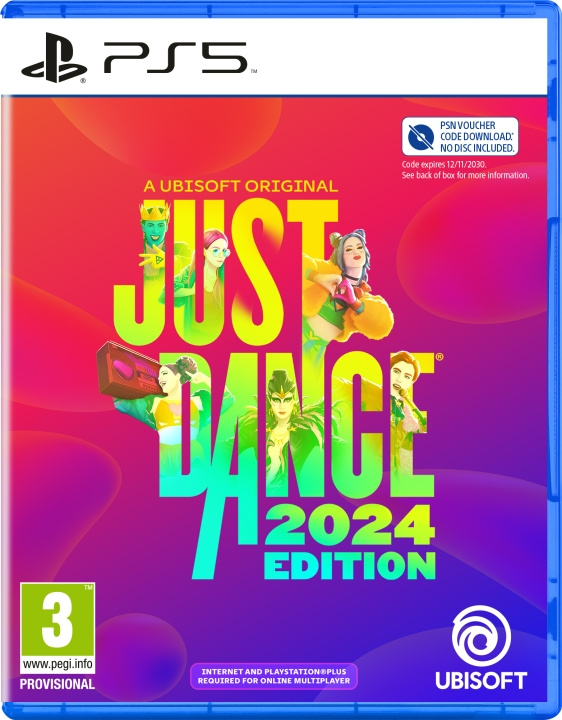 Ubisoft Just Dance 2024 Edition (kode i æske) i gruppen HJEMMEELEKTRONIK / Spilkonsoller og tilbehør / Sony PlayStation 5 / Spil hos TP E-commerce Nordic AB (C92912)