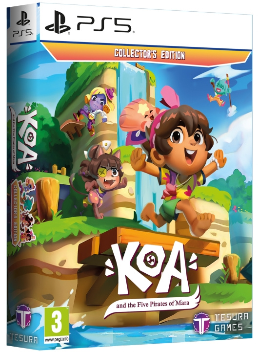 Tesura Games Koa og de fem pirater fra Mara (Collector\'s Edition) i gruppen HJEMMEELEKTRONIK / Spilkonsoller og tilbehør / Sony PlayStation 5 hos TP E-commerce Nordic AB (C92915)