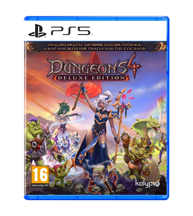 Kalypso Dungeons 4 (Deluxe Edition) i gruppen HJEMMEELEKTRONIK / Spilkonsoller og tilbehør / Sony PlayStation 5 hos TP E-commerce Nordic AB (C92948)