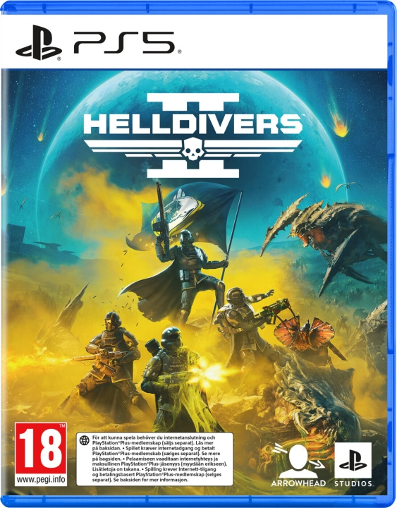 Sony Helldivers II (Nordisk) i gruppen HJEMMEELEKTRONIK / Spilkonsoller og tilbehør / Sony PlayStation 5 / Spil hos TP E-commerce Nordic AB (C92972)