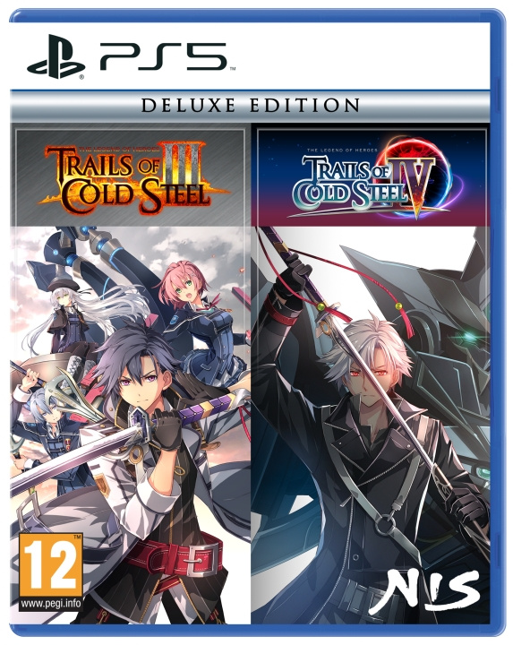 NIS America The Legend of Heroes: Trails of Cold Steel III / The Legend of Heroes: Trails of Cold Steel IV (Deluxe Edition) i gruppen HJEMMEELEKTRONIK / Spilkonsoller og tilbehør / Sony PlayStation 5 / Spil hos TP E-commerce Nordic AB (C93025)