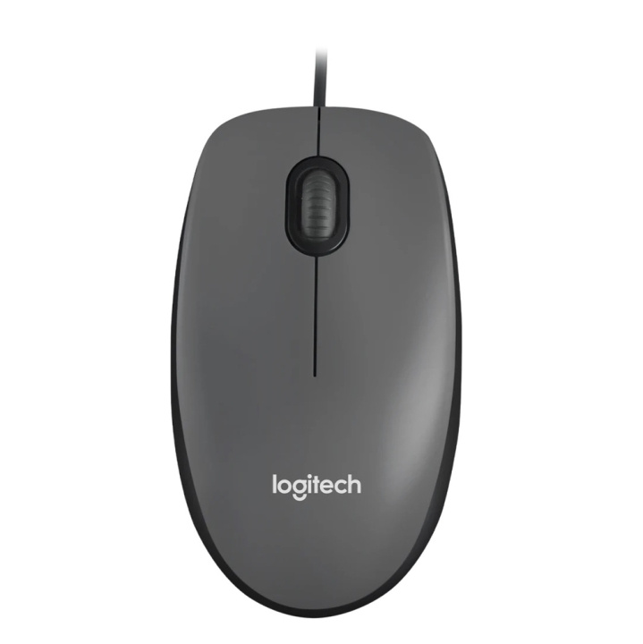 Logitech Mus M100 optisk - Sort - USB i gruppen COMPUTERTILBEHØR / Mus og tastatur / Mus / Med ledning hos TP E-commerce Nordic AB (C93047)