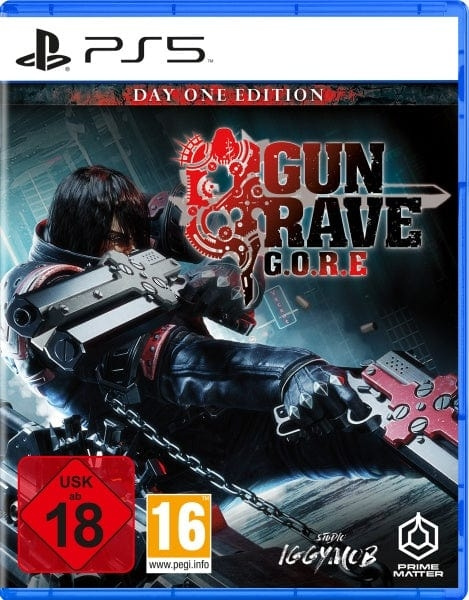 Prime Matter Gungrave G.O.R.E (Day One Edition) i gruppen HJEMMEELEKTRONIK / Spilkonsoller og tilbehør / Sony PlayStation 5 hos TP E-commerce Nordic AB (C93056)