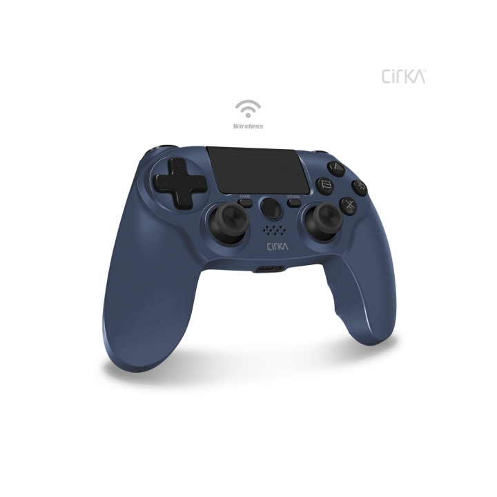 Hyperkin Nuforce trådløs controller - PS4/ PC/ Mac (Twilight Blue) i gruppen HJEMMEELEKTRONIK / Spilkonsoller og tilbehør / Sony PlayStation 4 hos TP E-commerce Nordic AB (C93080)