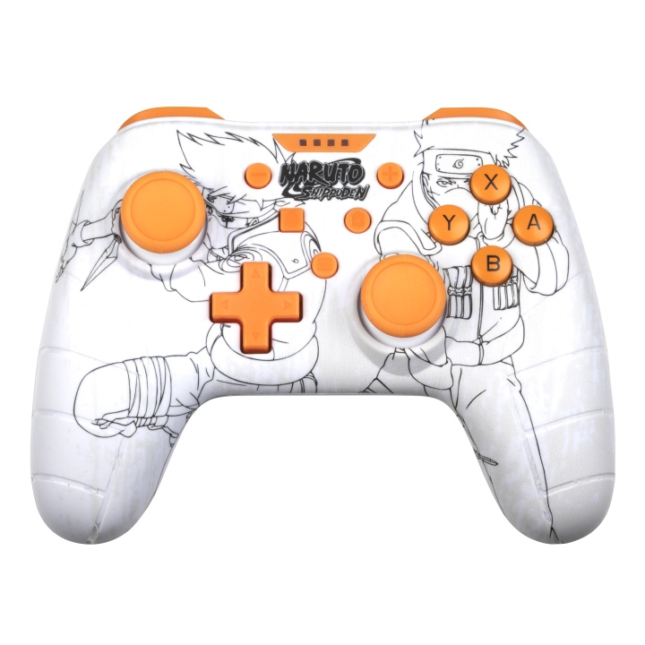 Konix Naruto Switch/Pc Gamepad med ledning Hvid i gruppen HJEMMEELEKTRONIK / Spilkonsoller og tilbehør / Nintendo Switch / Tilbehør hos TP E-commerce Nordic AB (C93107)