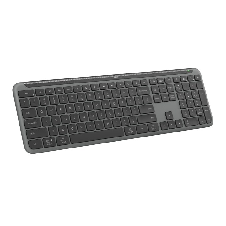 Logitech Signature Slim trådløst tastatur K950 Nordic i gruppen COMPUTERTILBEHØR / Mus og tastatur / Tastatur / Ledningsfri hos TP E-commerce Nordic AB (C93122)