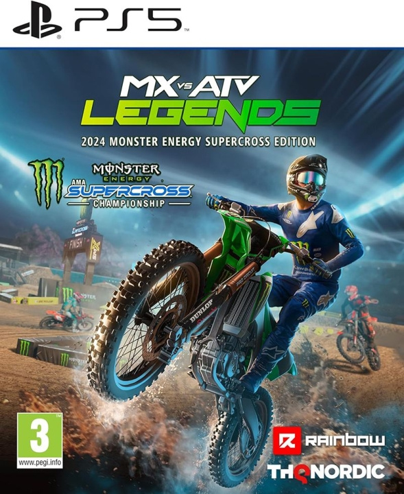 THQ MX vs ATV Legends - 2024 (Monster Energy Supercross Edition) i gruppen HJEMMEELEKTRONIK / Spilkonsoller og tilbehør / Sony PlayStation 5 hos TP E-commerce Nordic AB (C93157)