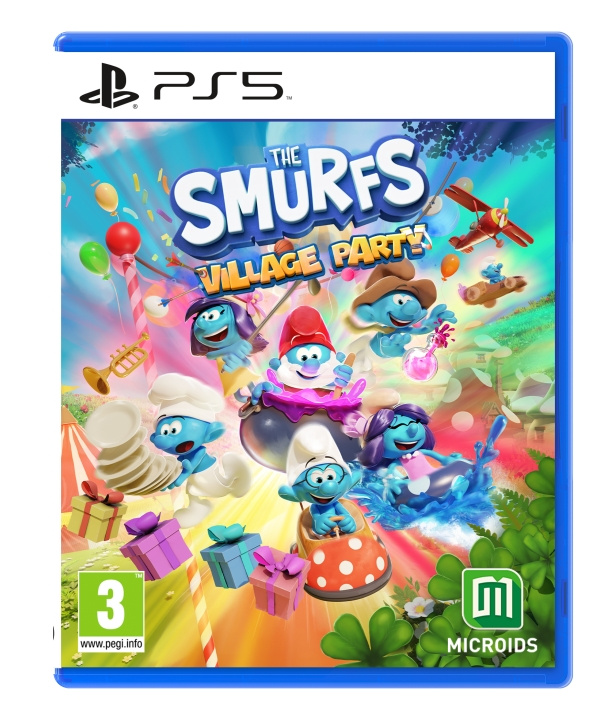 Microids The Smurfs: Village Party i gruppen HJEMMEELEKTRONIK / Spilkonsoller og tilbehør / Sony PlayStation 5 / Spil hos TP E-commerce Nordic AB (C93165)