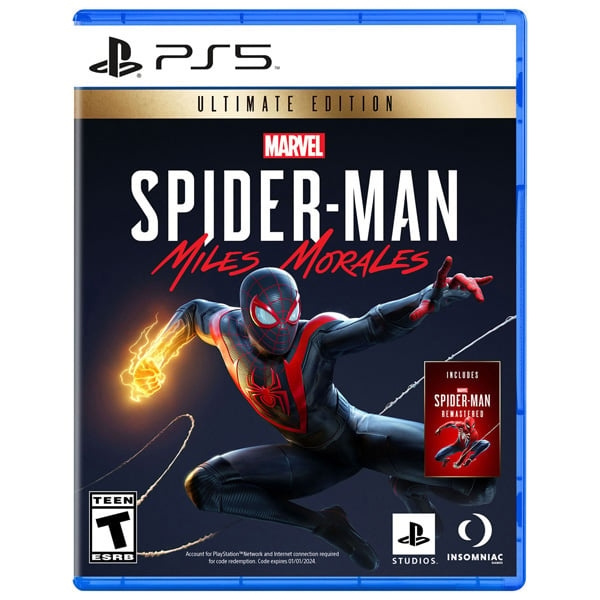 Sony Marvel Spider-man Miles Morales (Ultimate Edition) (Import) i gruppen HJEMMEELEKTRONIK / Spilkonsoller og tilbehør / Sony PlayStation 5 / Spil hos TP E-commerce Nordic AB (C93171)