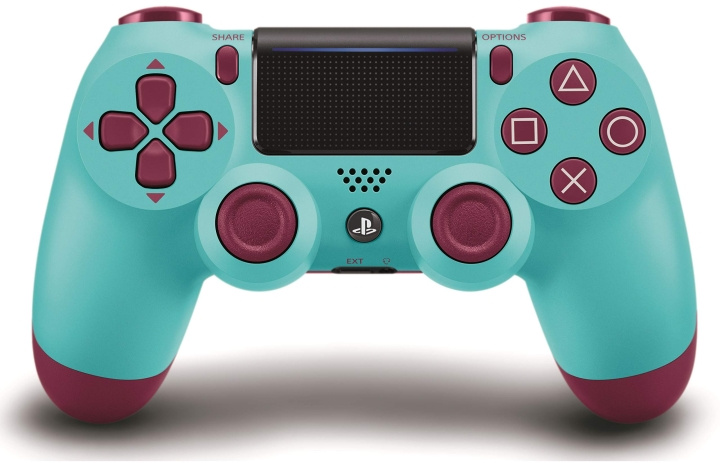 Sony Dualshock trådløs controller PS4 - Berry Blue v2 - OEM i gruppen HJEMMEELEKTRONIK / Spilkonsoller og tilbehør / Sony PlayStation 4 hos TP E-commerce Nordic AB (C93174)