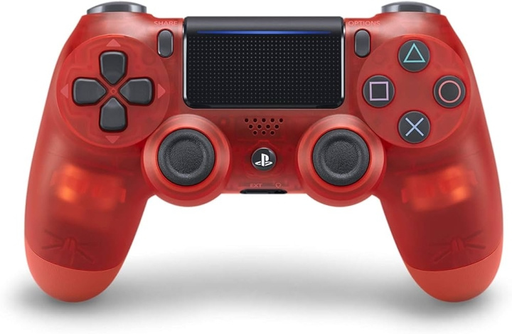 Sony Dualshock trådløs controller PS4 - Gennemsigtig rød - OEM i gruppen HJEMMEELEKTRONIK / Spilkonsoller og tilbehør / Sony PlayStation 4 hos TP E-commerce Nordic AB (C93175)