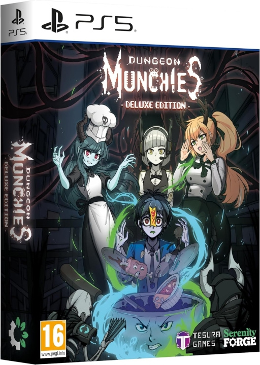 Tesura Games Dungeon Munchies (Deluxe-udgave) i gruppen HJEMMEELEKTRONIK / Spilkonsoller og tilbehør / Sony PlayStation 5 / Spil hos TP E-commerce Nordic AB (C93190)