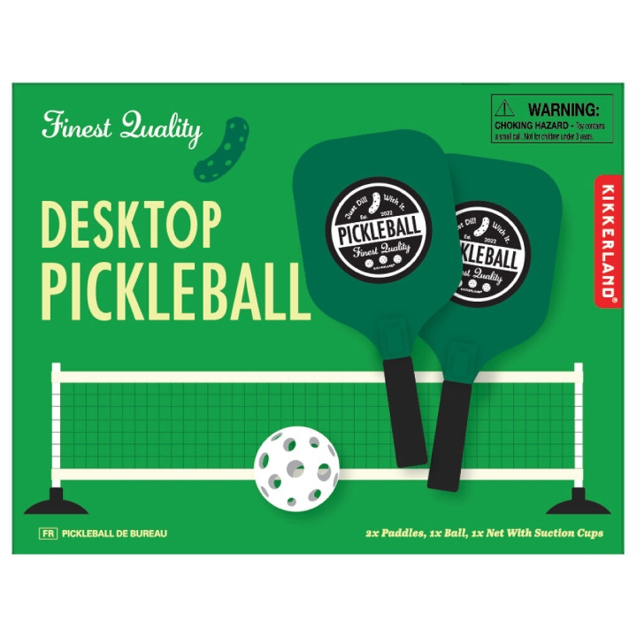 Kikkerland Desktop Pickleball i gruppen LEGETØJ, BØRN & BABY / Spil / Bordspil hos TP E-commerce Nordic AB (C93210)