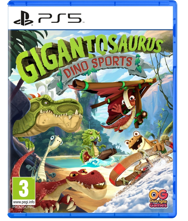 Outright Games Gigantosaurus: Dino-sport i gruppen HJEMMEELEKTRONIK / Spilkonsoller og tilbehør / Sony PlayStation 5 / Spil hos TP E-commerce Nordic AB (C93232)