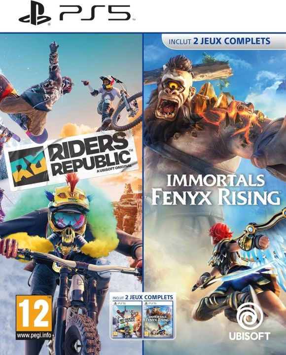 Ubisoft Riders Republic + Immortals Fenyx (FR/Multi i spillet) i gruppen HJEMMEELEKTRONIK / Spilkonsoller og tilbehør / Sony PlayStation 5 / Spil hos TP E-commerce Nordic AB (C93270)