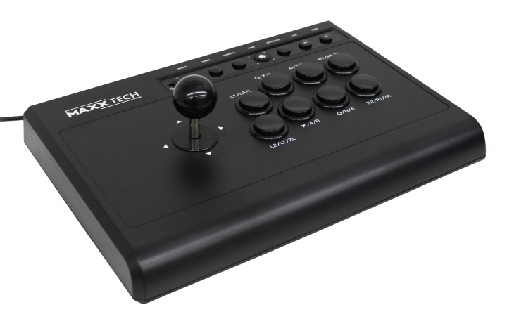 Maxx Tech Arcade Fight Stick til flere platforme i gruppen COMPUTERTILBEHØR / GAMING / Gaming tilbehør hos TP E-commerce Nordic AB (C93275)