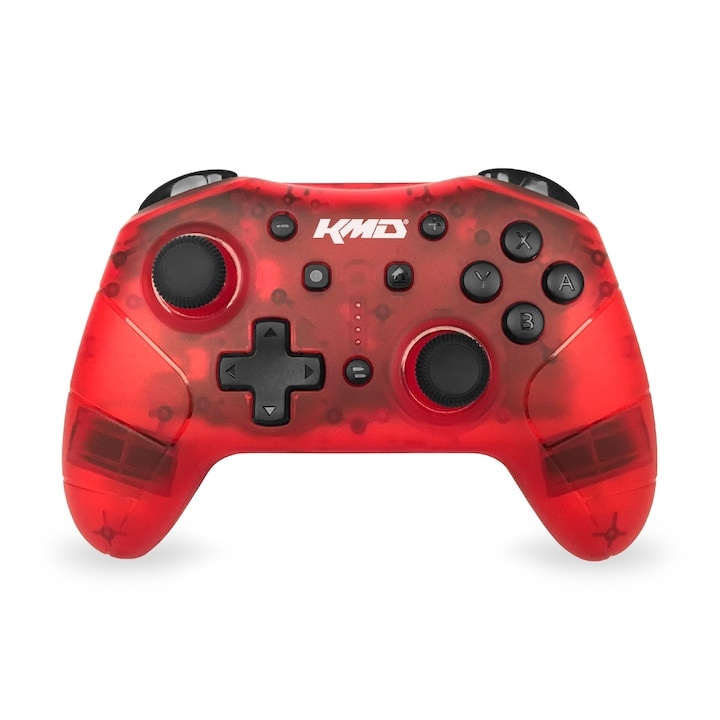 Nintendo KMD Nintendo Switch Pro trådløs controller rød i gruppen HJEMMEELEKTRONIK / Spilkonsoller og tilbehør / Nintendo Switch / Tilbehør hos TP E-commerce Nordic AB (C93291)