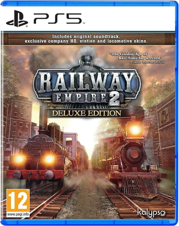 Kalypso Railway Empire 2 (Deluxe-udgave) i gruppen HJEMMEELEKTRONIK / Spilkonsoller og tilbehør / Sony PlayStation 5 hos TP E-commerce Nordic AB (C93301)