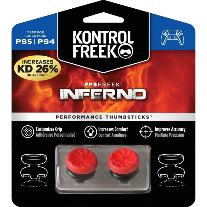 KontrolFreek FPS Freek Inferno - PS5/PS4 (4-polet) i gruppen HJEMMEELEKTRONIK / Spilkonsoller og tilbehør / Sony PlayStation 5 hos TP E-commerce Nordic AB (C93307)